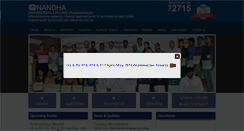 Desktop Screenshot of nandhaengg.org